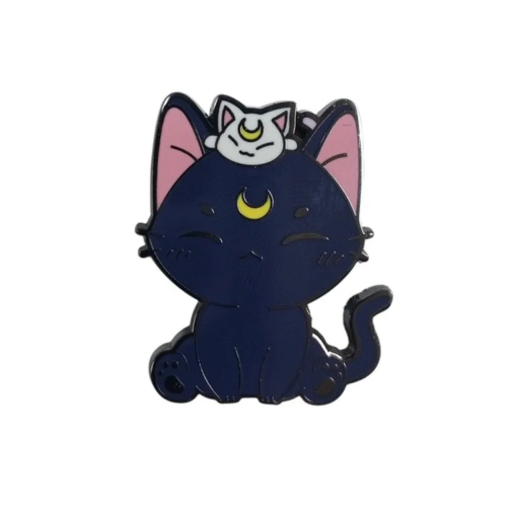 Viz Media Sailor Moon - Chibi Luna w/ Mini Artemis Character Enamel